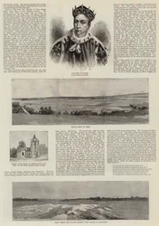 Ein Künstlerbesuch auf den Schlachtfeldern von Crecy und Agincourt